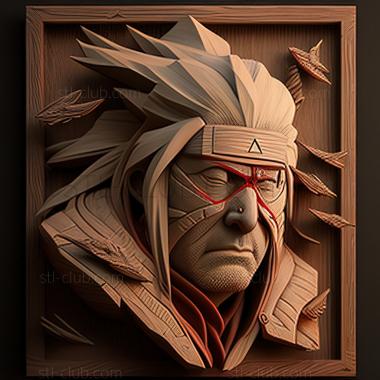 3D model Jiraiya FROM NARUTO (STL)